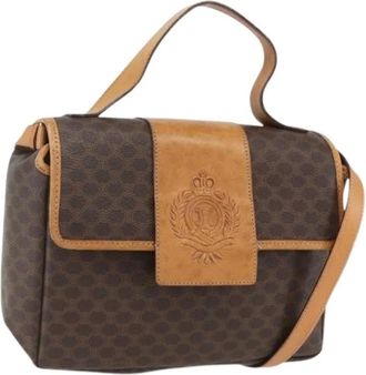 Celine Pre-owned Handbags, female, Brown, Size: ONE SIZE Pre-owned Vintage Plastic Handbag