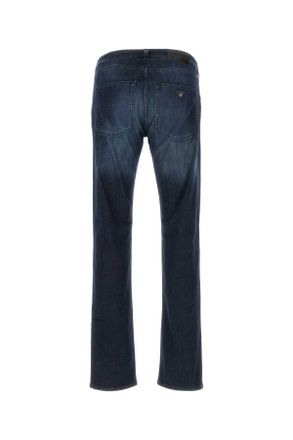Emporio Armani Mens Stretch Denim Jeans 0942 Exterior: Cotton Elastane