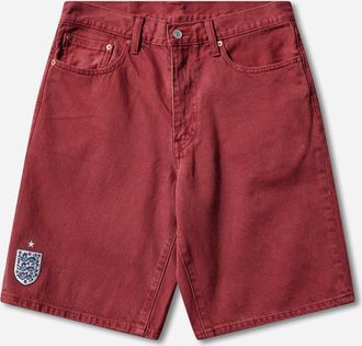 Levi's Men s England Football 478 Baggy Shorts Red