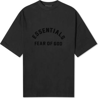 Fear of God SS24 Spring Printed Logo T-shirt Jet Black 125SP242004F