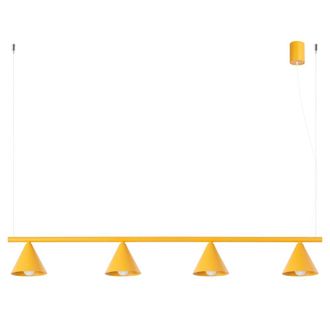 Sollux Lighting Ara&ntilde;a amarillo acero alt. 215 cm