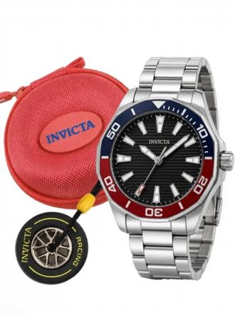 Invicta Mens Pro Diver Meridian Special Edition Watch In Silver