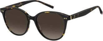 Tommy Hilfiger TH 2289/S Zonnebril - Dames - Zonnebrillen - Bruin - 53 MM - Accessoires