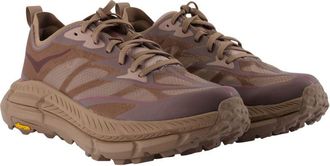 Hoka One One Unisex Mafate Speed 4 Lite Sneakers Brown Cotton