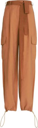 Silvia Tcherassi Pantaloni Darnell - Marrone