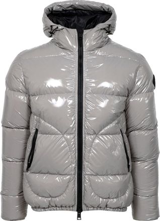 Herno bedekt lichtgrijs