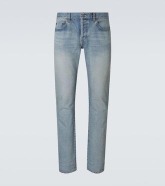 Saint Laurent Faded slim jeans