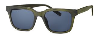 Tom Tailor Sonnenbrille TOM TAILOR Modell 676013, Herren, dunkelgr&uuml;n transparent, leicht transparent, Sonnenbrillen Sonnenbrille, Form Karree/Eckig, Logoschriftz