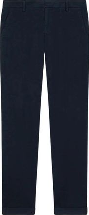 Dondup Gaubert Slim Broeken - Heren - Chinos - Blauw - W33 - Katoen - Broeken
