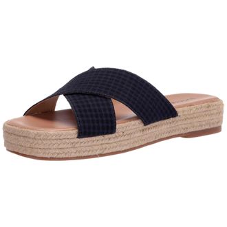Lucky Brand Gayte Wedge Sandal Peacoat LK-GAYTE-401 Womens