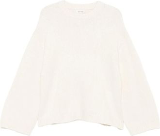 Soft Goat Knit Chunky Crewneck Relaxed Fit