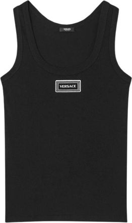 Versace Sleeveless Tops - Dames - Tops zonder mouwen - Zwart - XS - Tops