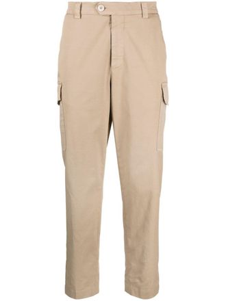 Brunello Cucinelli Pantaloni dritti con tasche cargo - Toni neutri