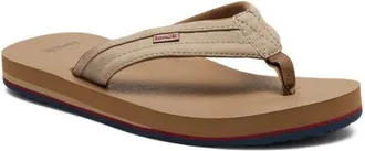 Sanuk Ziggy Water Friendly Flip Flop in Oxford Tan at Nordstrom, Size 14