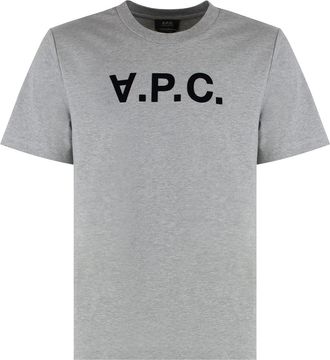 A.P.C. A. P.C. Cotton Crew-neck T-shirt