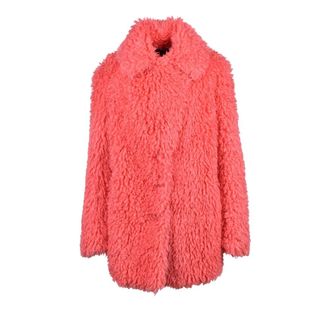 Patrizia Pepe Faux Fur & Shearling Jackets, female, Orange, 2XS, Patrizia Pepe ecopelliccia