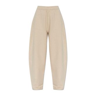Jacquemus Montaigne Sweatpants - Dames - Broeken - Beige - Maat: S Katoen