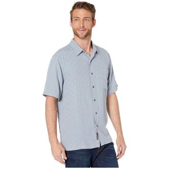 Royal Robbins San Juan Shirt Mens Tradewinds Short Sleeve Collared GBO1383