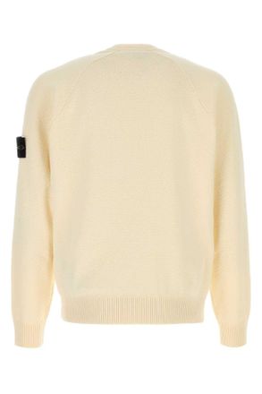Stone Island L1s155100020s01b9 V0093 Ivory Capo: Cotone Maglieria Sweater