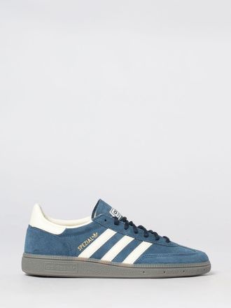 adidas Handball Spezial Leather and Suede 3-Stripes Sneakers