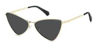 Polaroid PLD 6244/S/X Polarized 2F7/M9 Womens Sunglasses Gold Size 60