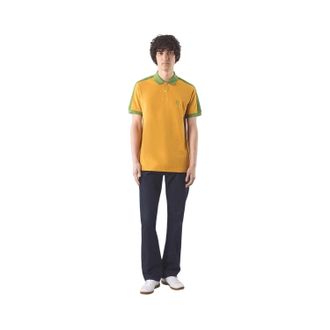 Pretty Green Denton Regular-poloshirt voor heren (Geel)