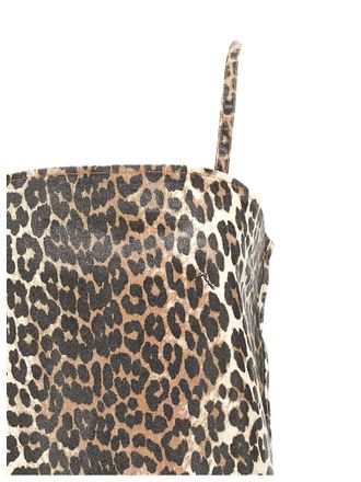 Ganni Ganni Cotton Short Womens Dress