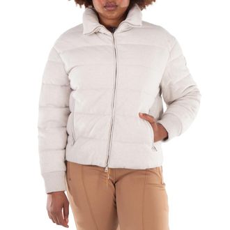 Moncler Cayeux Puffer Cashmere Jacket, Brand Size 3 (Large)