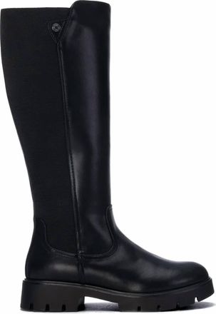 Refresh Womens Casual Tall Boots In Black