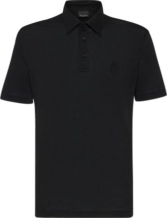 Billionaire Boys Club Polo Shirt SS Crest - Heren - Polos - Zwart - XS - Linnen - Tops