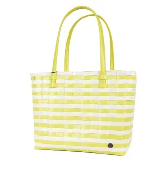 Handed By Sunny Bay Recycled Plastic Weekender Bag in Bright Green/pearl White at Nordstrom, Size Large