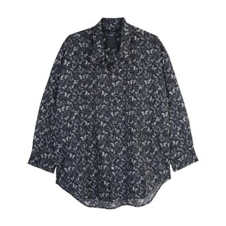 R13 Camicia Pintuck Drop Neck - - Blouses & Shirts - Donna - Nero - S