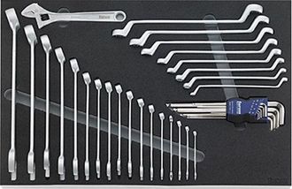 Forum M&oacute;dulo De Herramientas Llave De Tornillo, Tipo : Llave Mixto/plana Doble, Dimensiones 3/3
