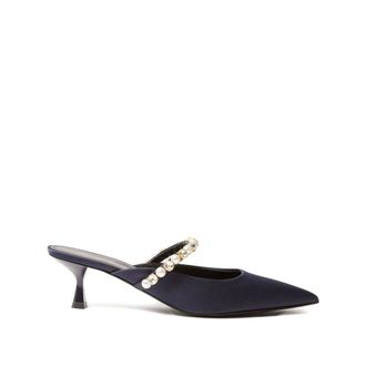 Stella McCartney Dames, Schoenen, Blauw, Maat: 38 1/2 EU Viscose