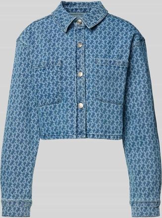 Colourful rebel Jeansjacke mit Brusttaschen Modell Olle in Jeansblau, Gr&ouml;&szlig;e XL