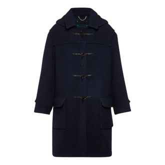 Maison Margiela Enkelrij jas - Heren - Mantel - Blauw - M - Jassen