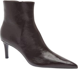 Mango Valle Pointed Toe Bootie in Burgundy at Nordstrom, Size 9.5Us