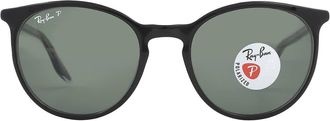 Ray-Ban Ray Ban Polarized Green Phantos Unisex Sunglasses RB2204 919/58 54
