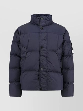 Stone Island quilted nylon puffer jacket