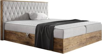 Mirjan24 Cama Continental Navis Ii, Faro 16, Continental, Doble, 200x200, Tapiz, Somieres, 208x208x103cm