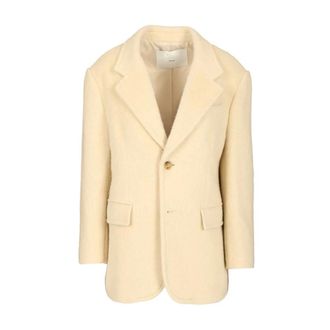 Dunst Alpaca Blazer Coat - female - Dunst - Blazers - White - XS - Jackets