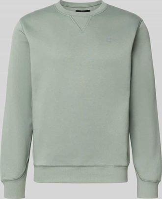 G-Star Sweatshirt aus Baumwoll-Mix Modell Premium core in Mint, Größe XXL