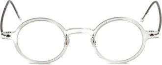Lindberg Bril met rond montuur - Wit
