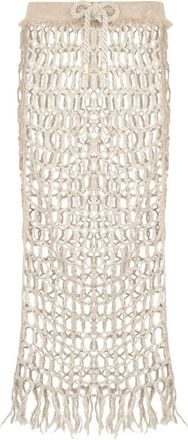 Roberto Cavalli Gonna alluncinetto - Toni neutri