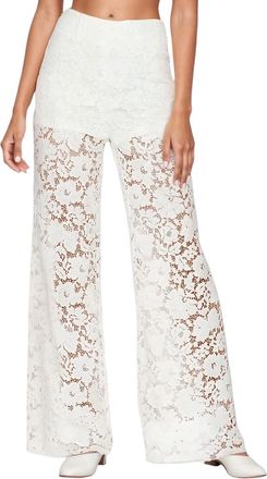 Generic 2025 Trousers Womens Casual Pants High Waisted Lace Hollow Out Straight Leg Pants for Party Nightclub and Daily Wear Comfortable Stretchy Elastic Wais