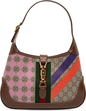 Gucci Pre-owned Gucci Small GG Supreme Web Geometric Jackie 1961 Crossbody Ladies 7FTECCY2K2J27RPX