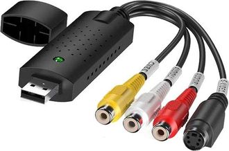 No Brand Tarjeta De Captura De V&iacute;deo Usb - Alta Definici&oacute;n - Digitalizaci&oacute;n De Cintas De V&iacute;deo
