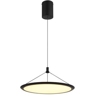 Globo Lighting Lámpara de techo colgante LED negro mate 3000K