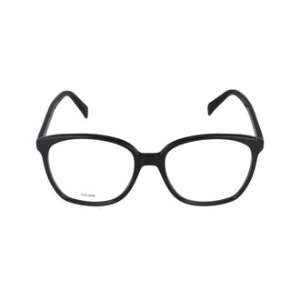 Celine Glasses, unisex, Black, Size: 55 MM Thin Square Eyeglasses