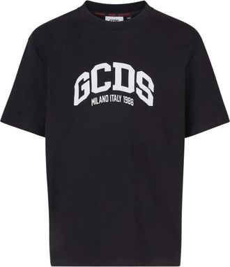 GCDS Loungewear T-shirt - Heren - T-shirts - Zwart - L - Katoen - Tops